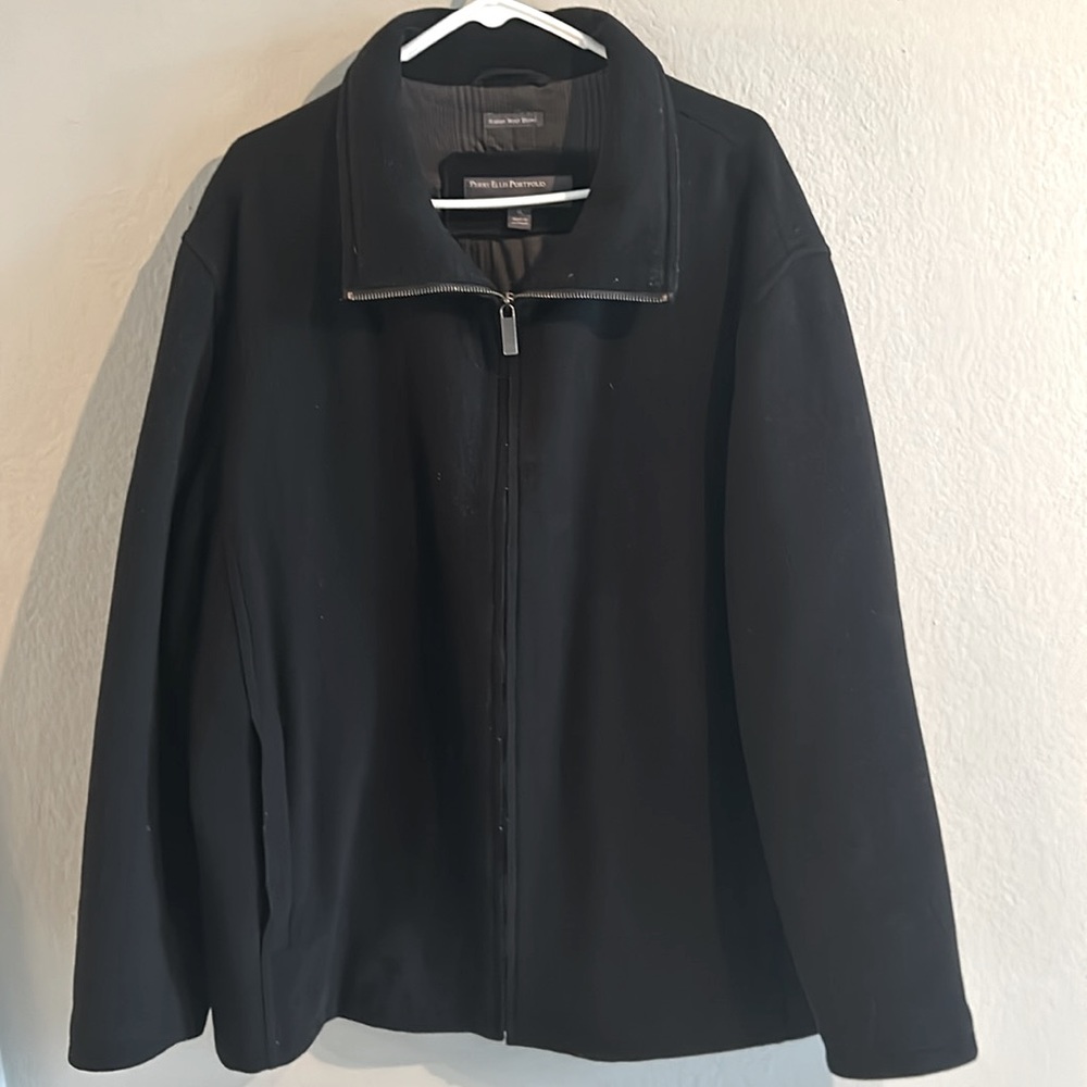 Perry Ellis Portfolio Italian Wool Coat